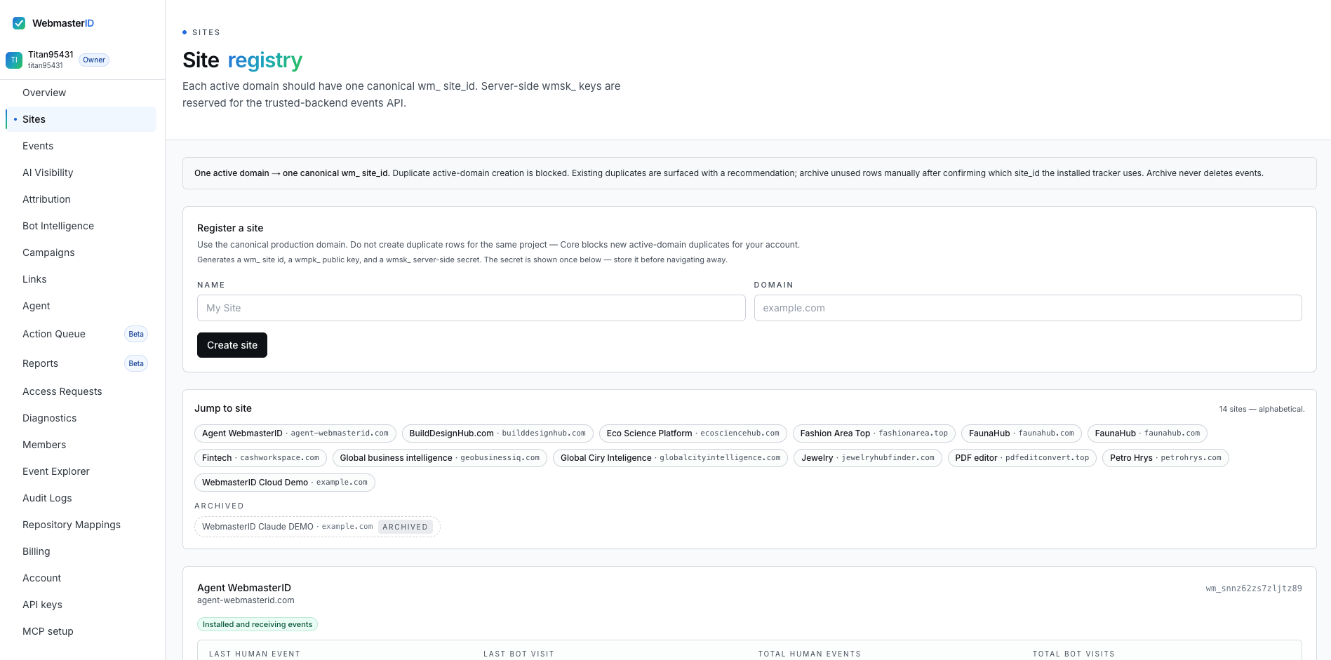 WebmasterID gallery image
