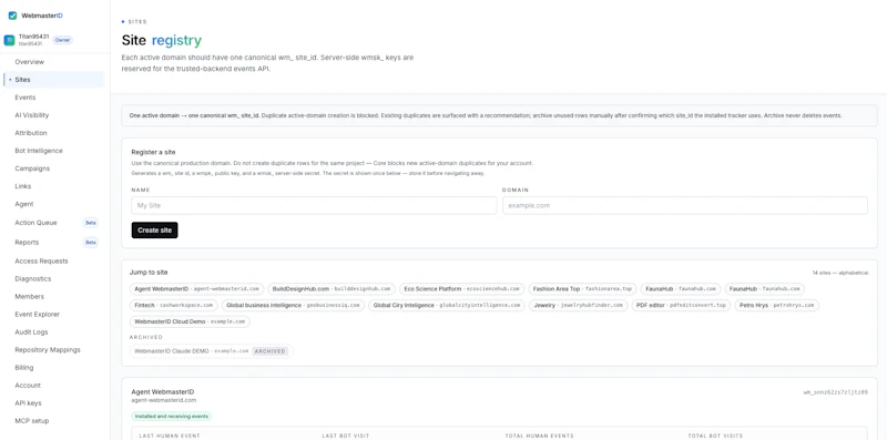 WebmasterID screenshot 3