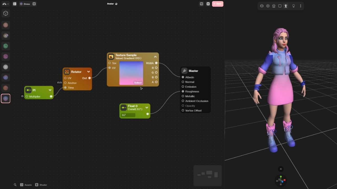 NodeToy Beta media 3