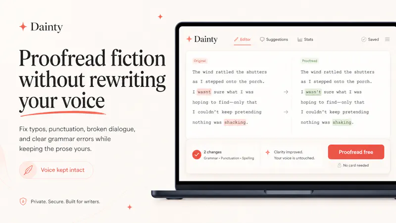 Dainty Proofreader screenshot 1