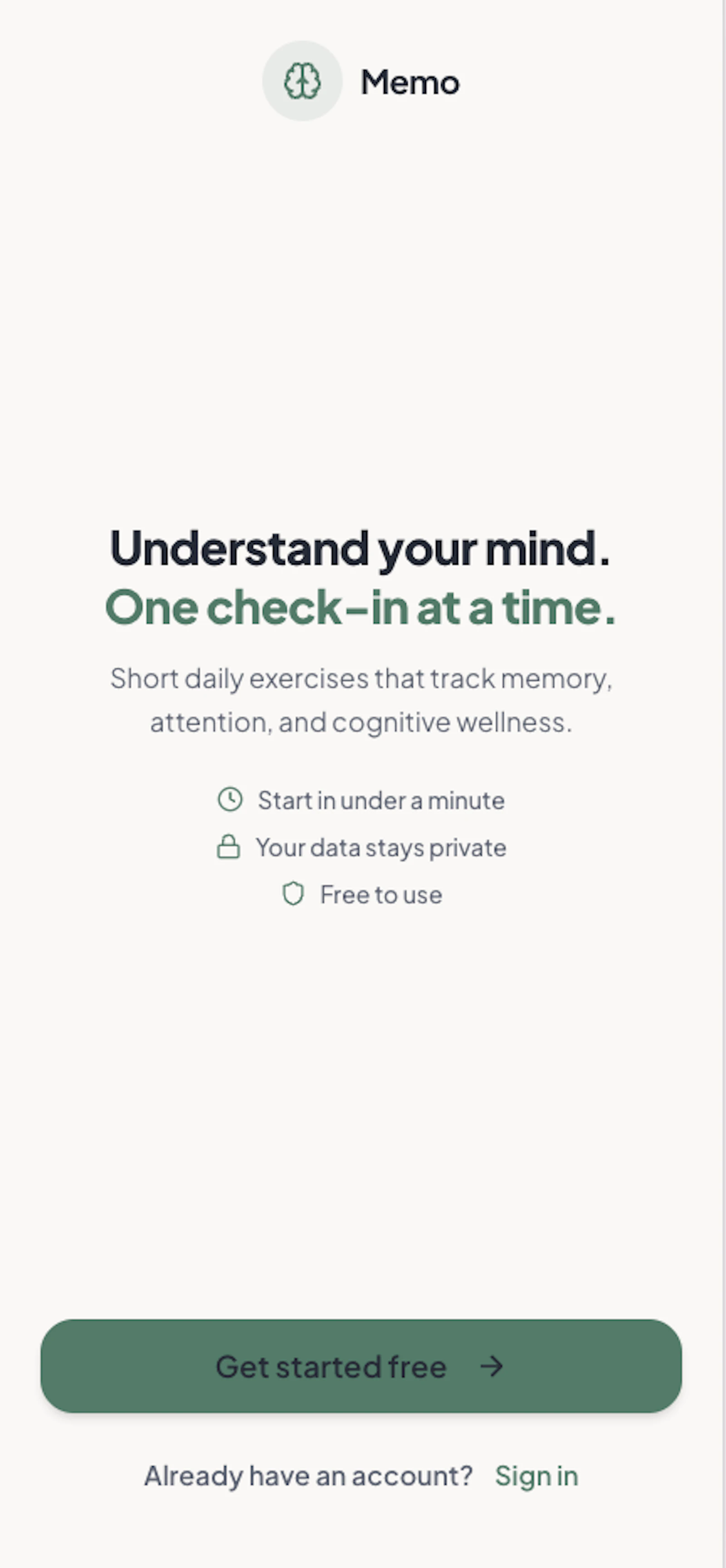 Memo App screenshot 2