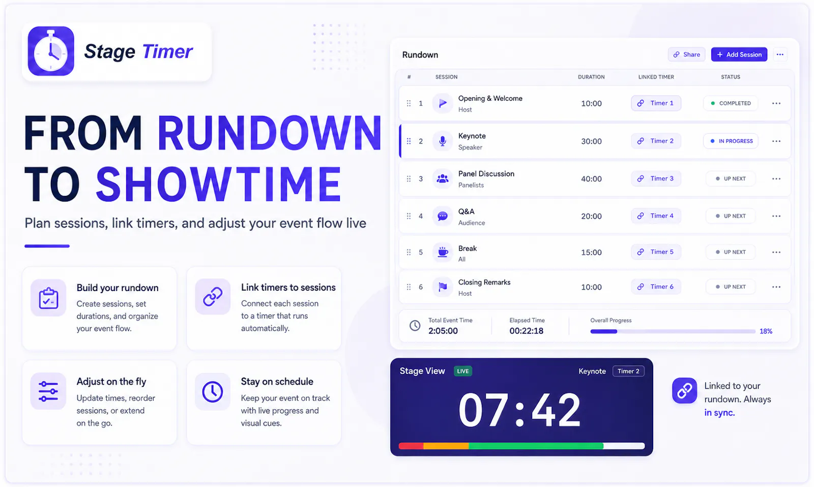 StageTimerControl screenshot 2