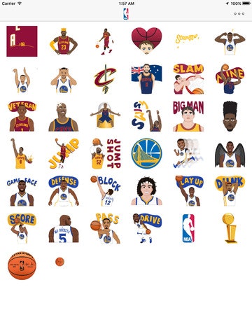 NBAmoji gallery image