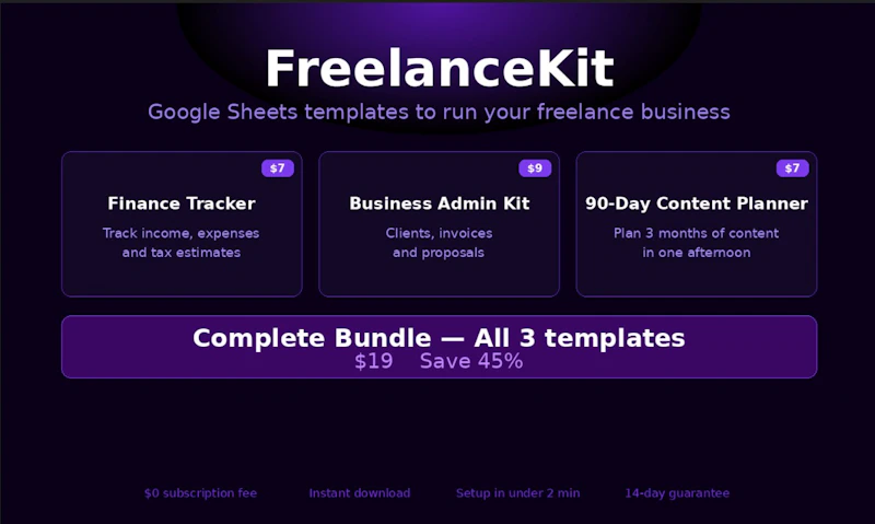 FreelanceKit screenshot 1