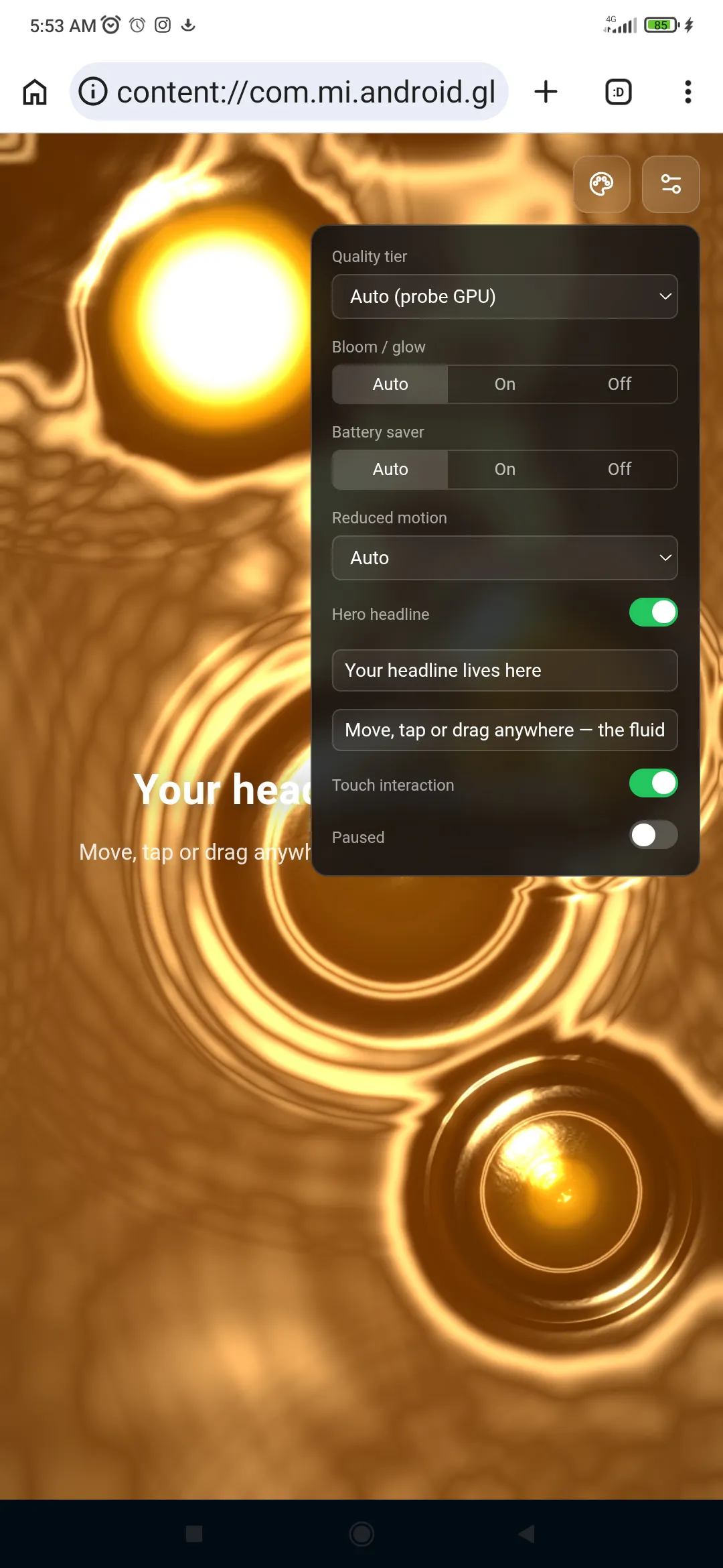 FluidX Interactive Canvas gallery image
