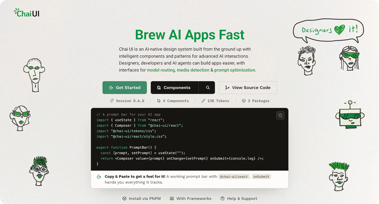 Chai UI screenshot 3