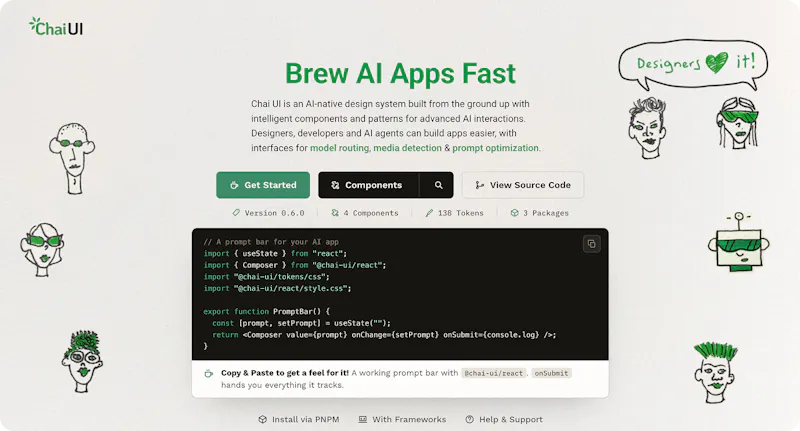Chai UI screenshot 3