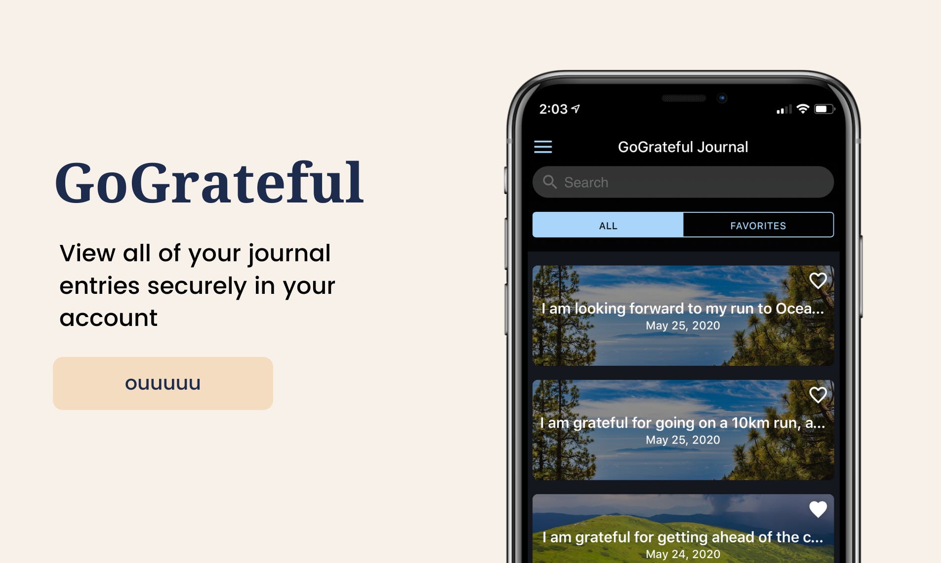 GoGrateful SMS-Based Gratitude Journal media 2
