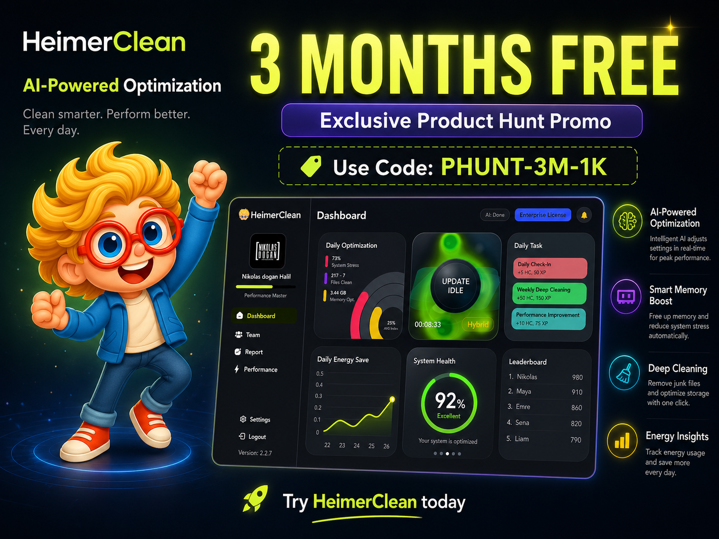 HeimerClean AI - Silent Optimization gallery image