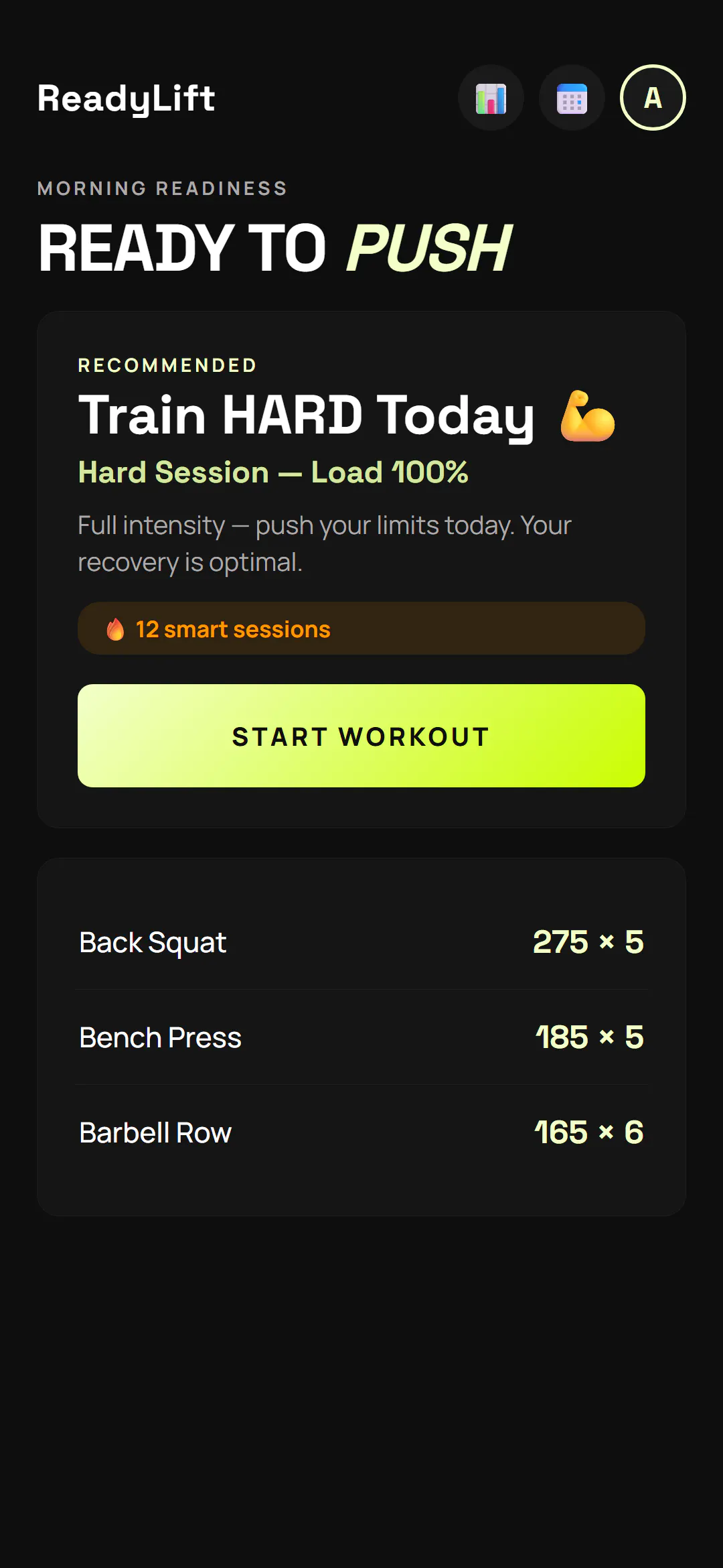READYLIFT — Recovery-Driven Training gallery image