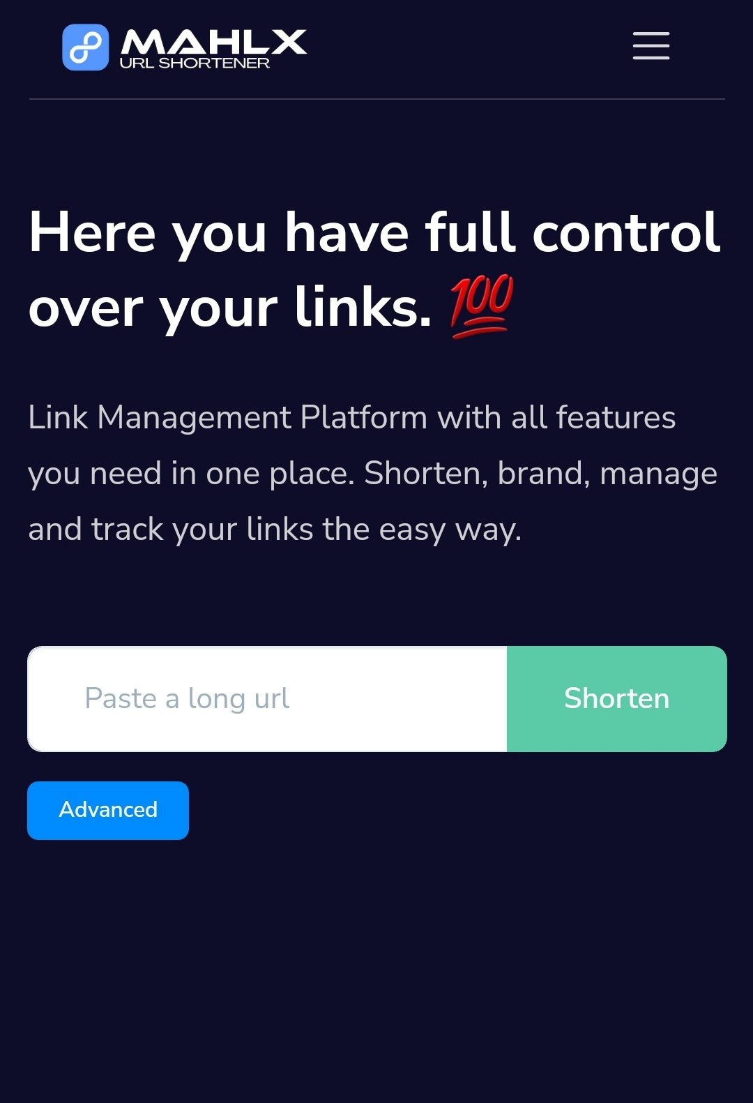 Acortado de URL Mahlx media 1