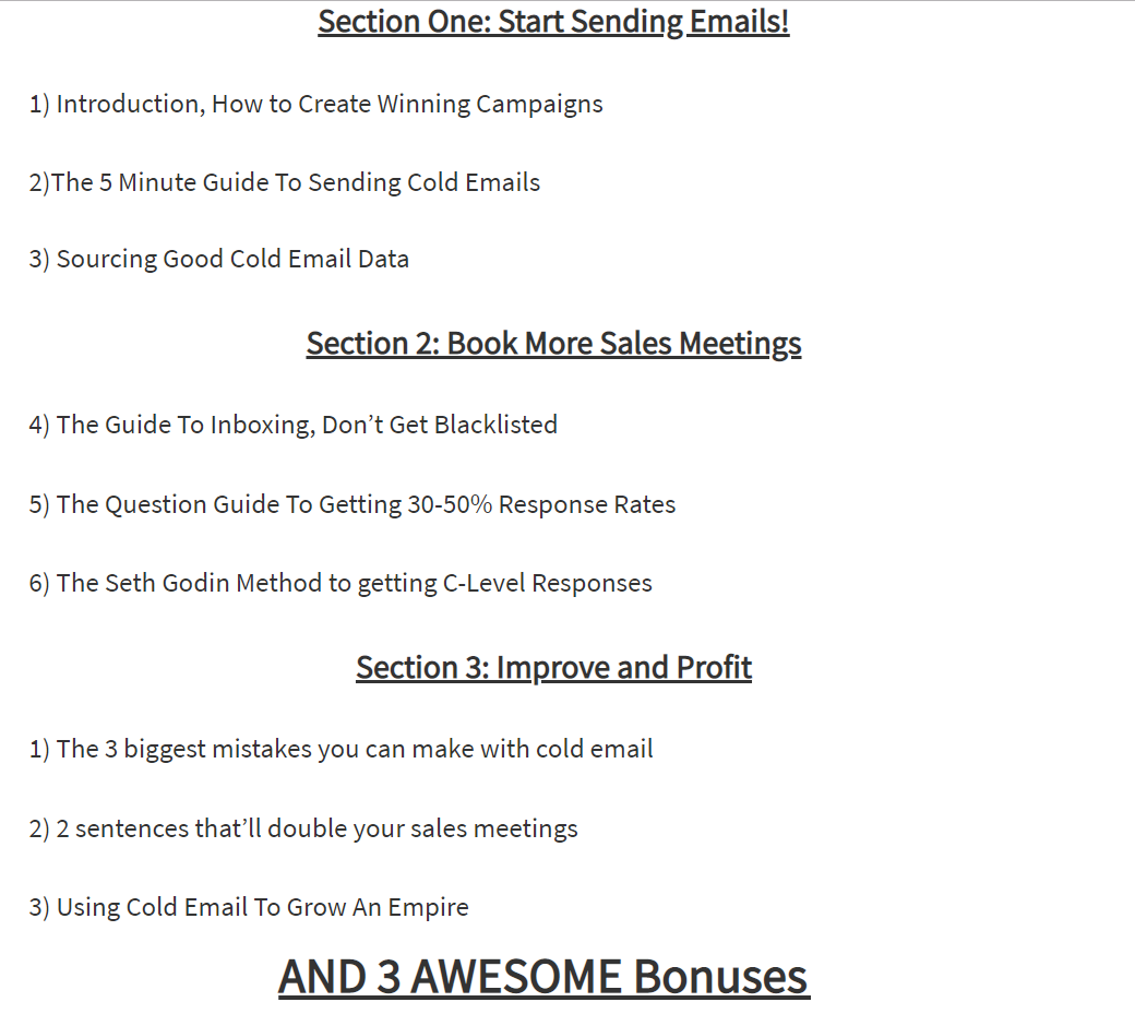 Email Masters - Free Cold Email Course gallery image