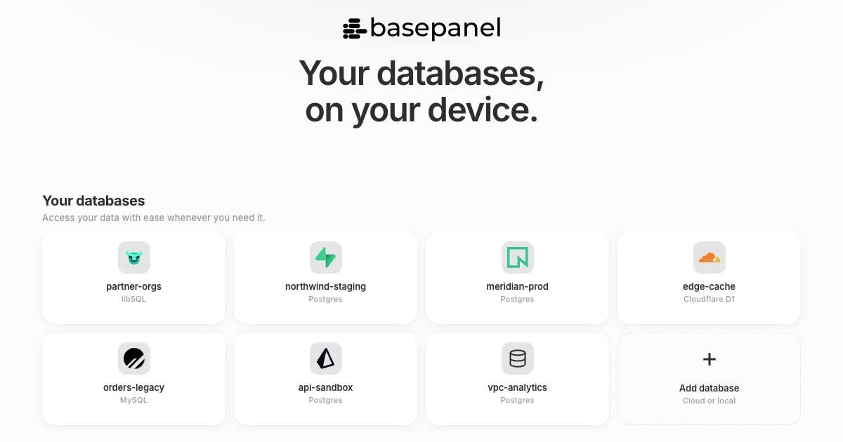 Basepanel gallery image