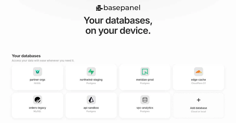 Basepanel screenshot 1