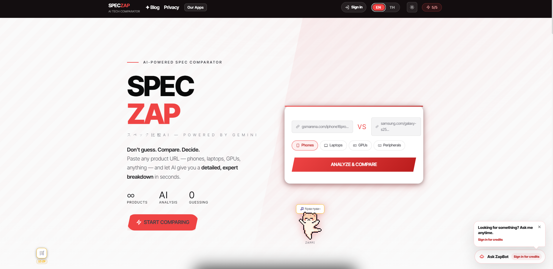 SpecZap gallery image
