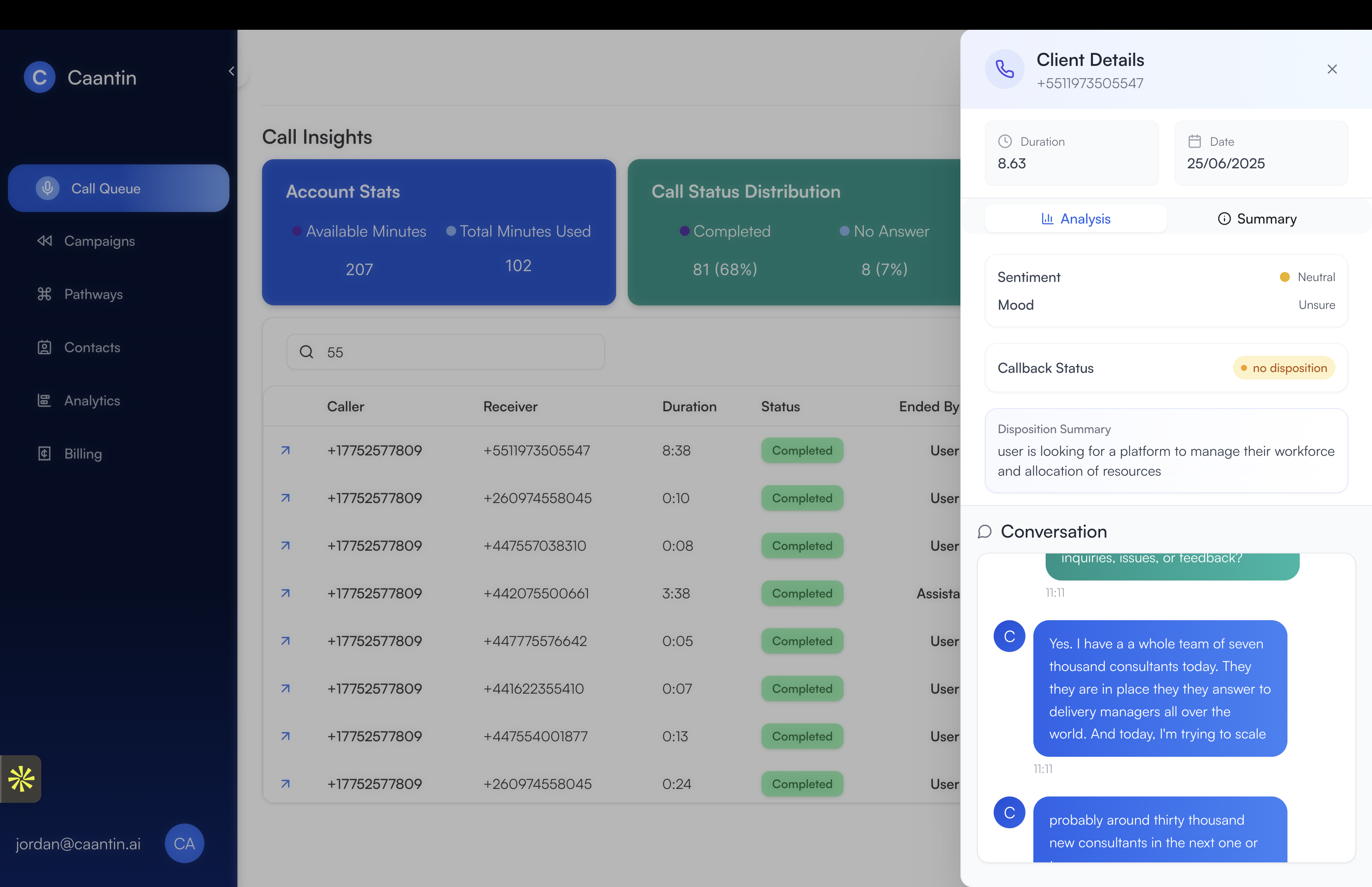 Caantin AI Voice Agents for banking media 2