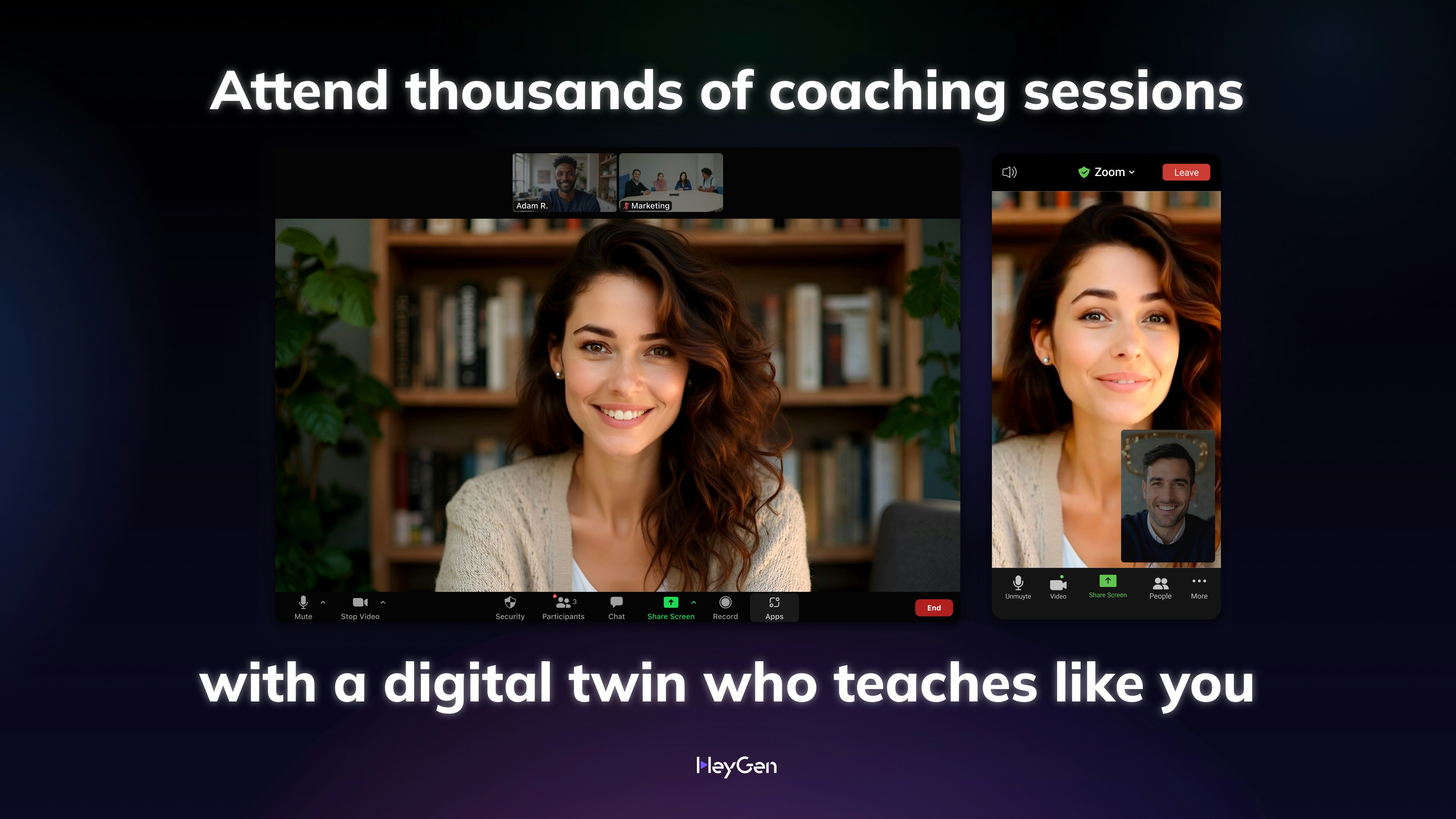 Heygen: Avatar การประชุมเชิงโต้ตอบ - ใช้การประชุมหลายพันครั้งต่อวันกับ Digital Twin ของคุณ! media 5
