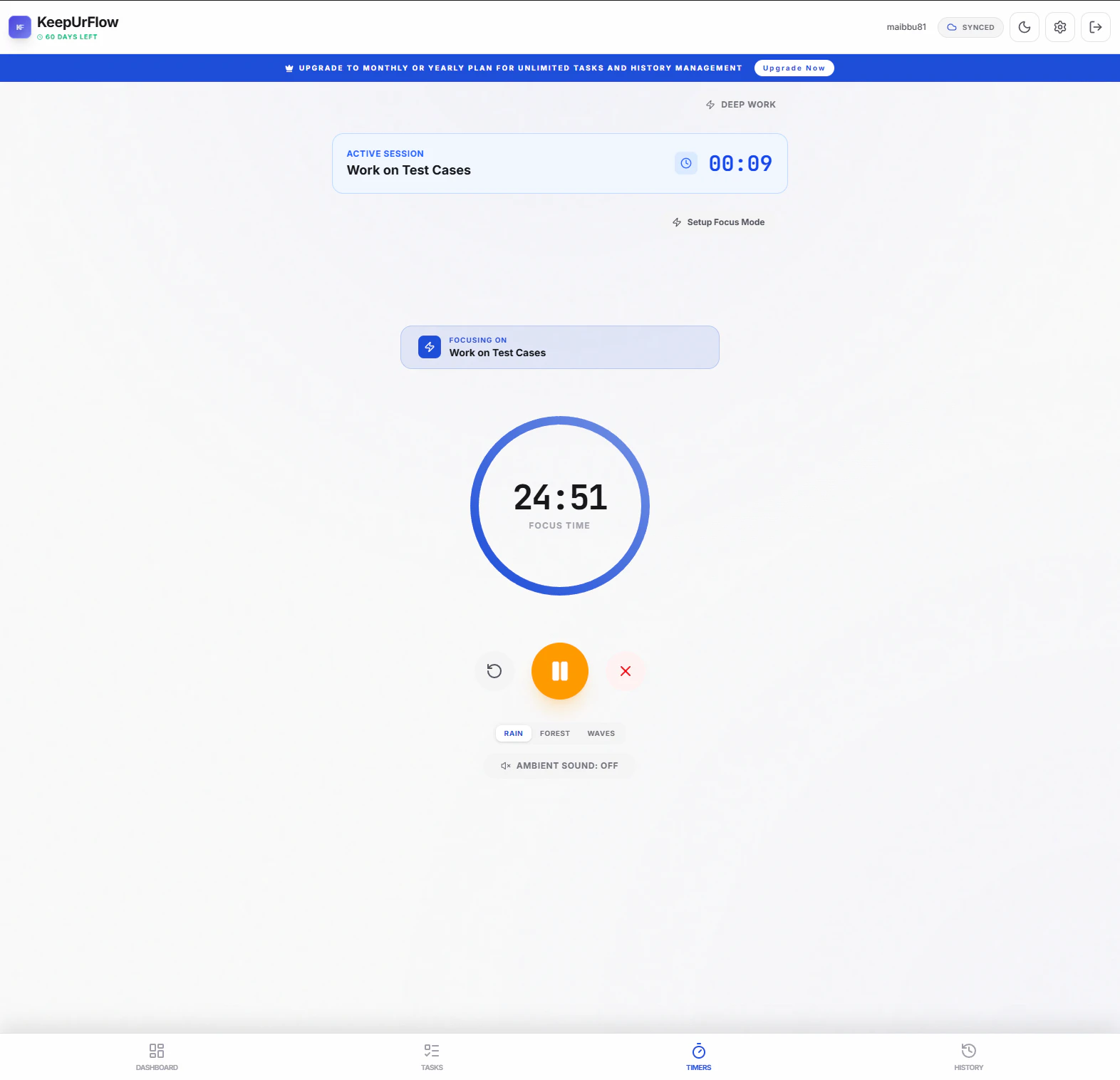 KeepUrFlow screenshot 3
