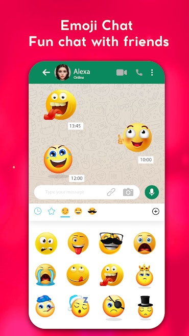 व्हाट्सएप के लिए इमोजी - व्हाट्सएप फ्री के लिए इमोजी डाउनलोड करें मीडिया 2