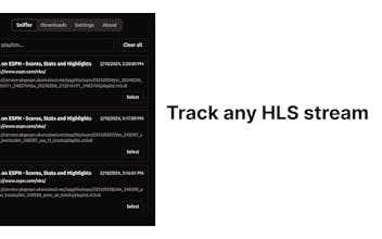 HLS Downloader - Web Extension gallery image