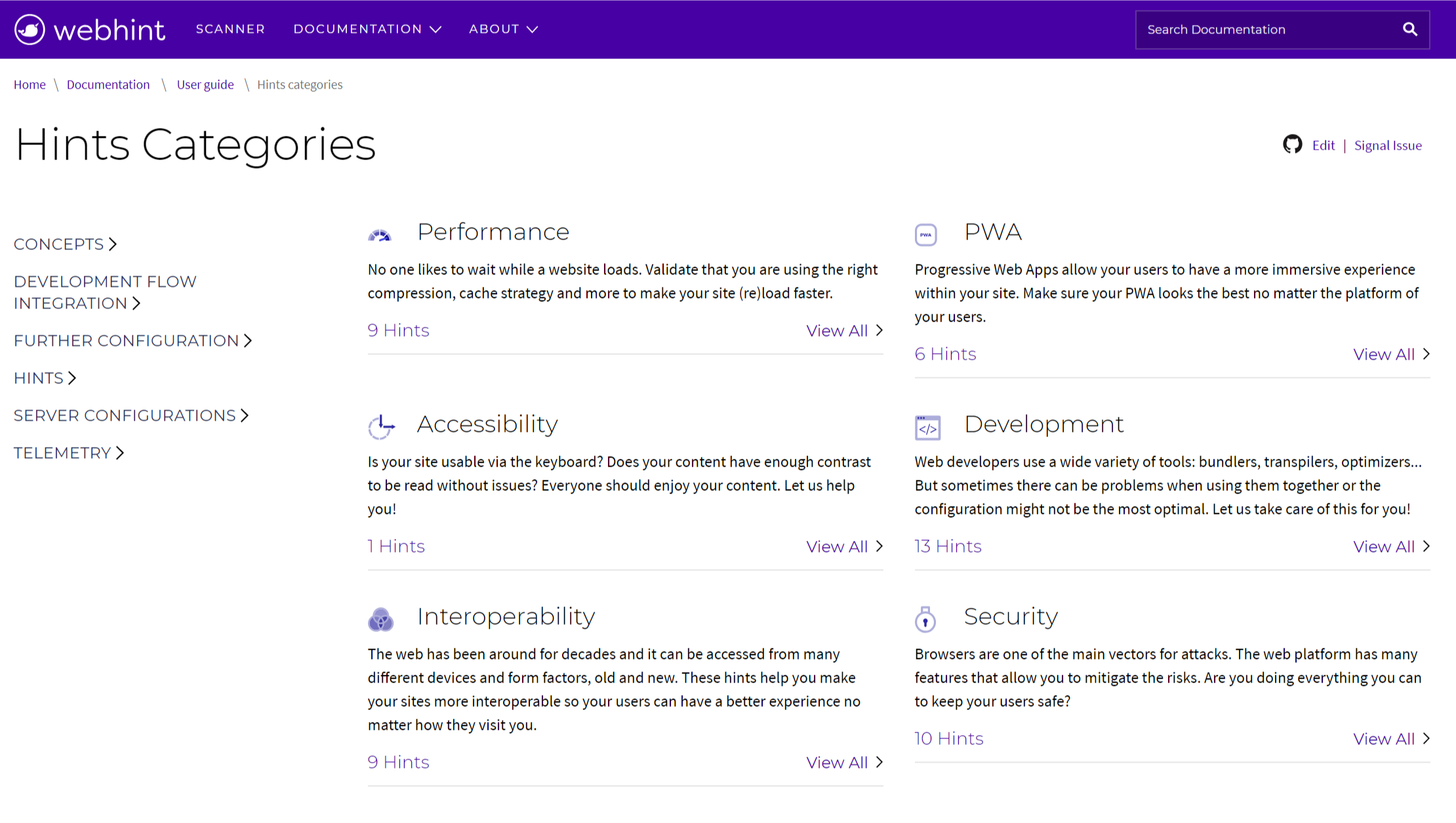 webhint gallery image