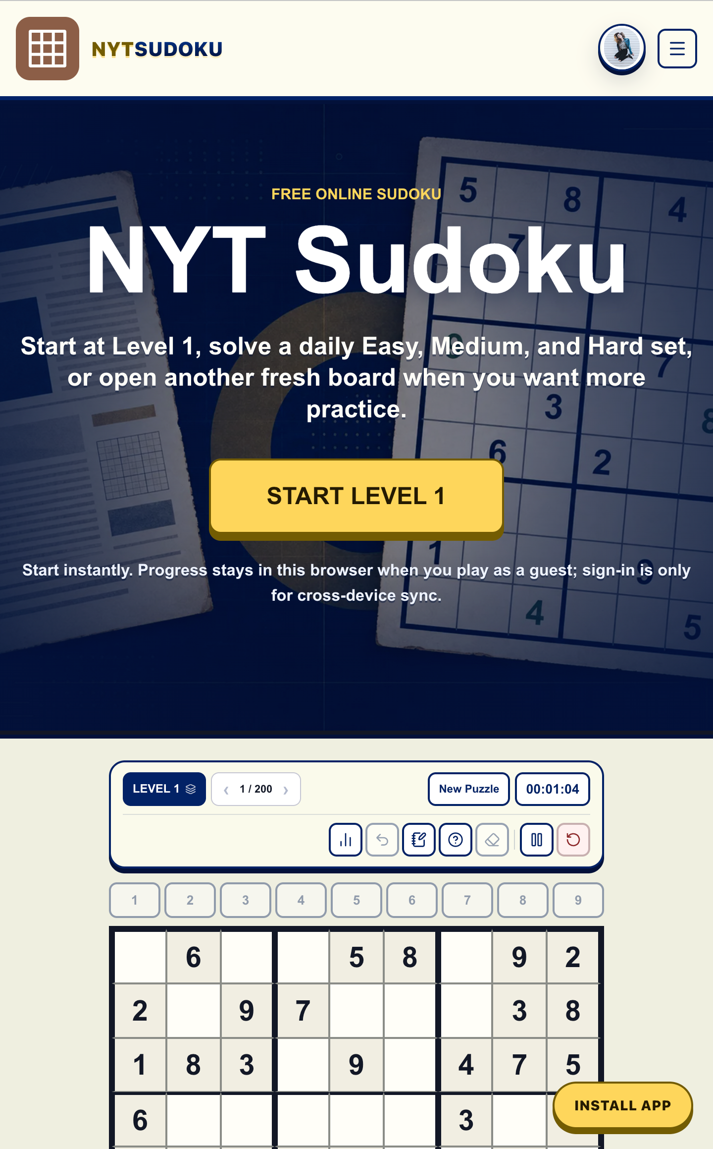 nyt sudoku gallery image