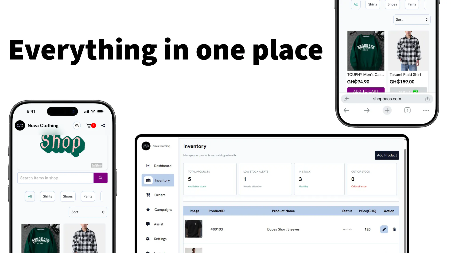 ShoppaOS screenshot
