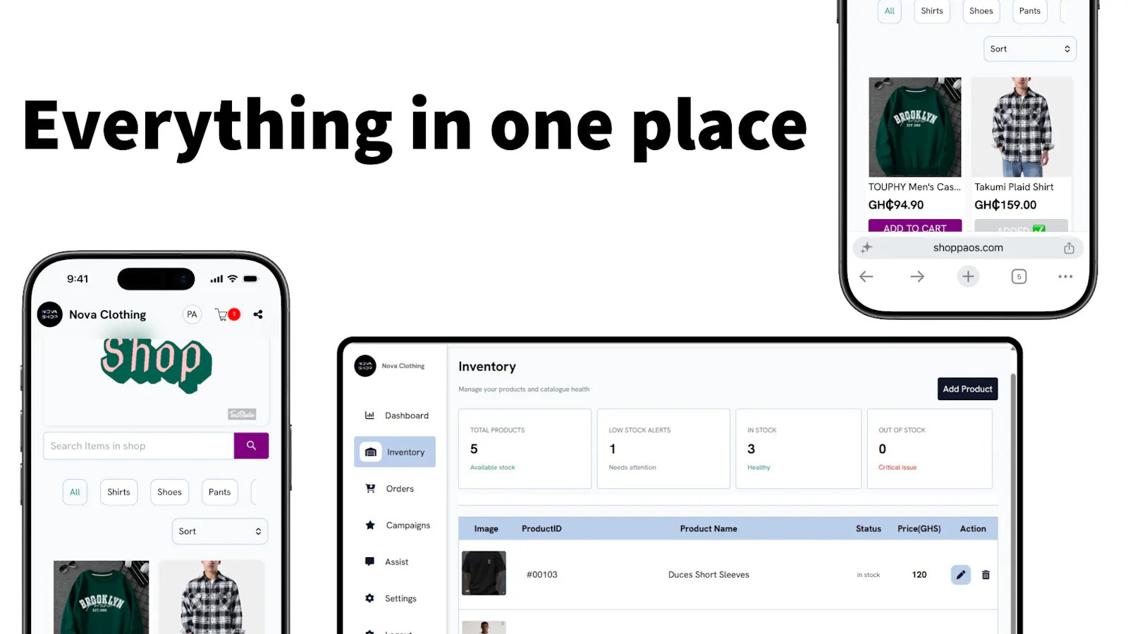 ShoppaOS screenshot 1