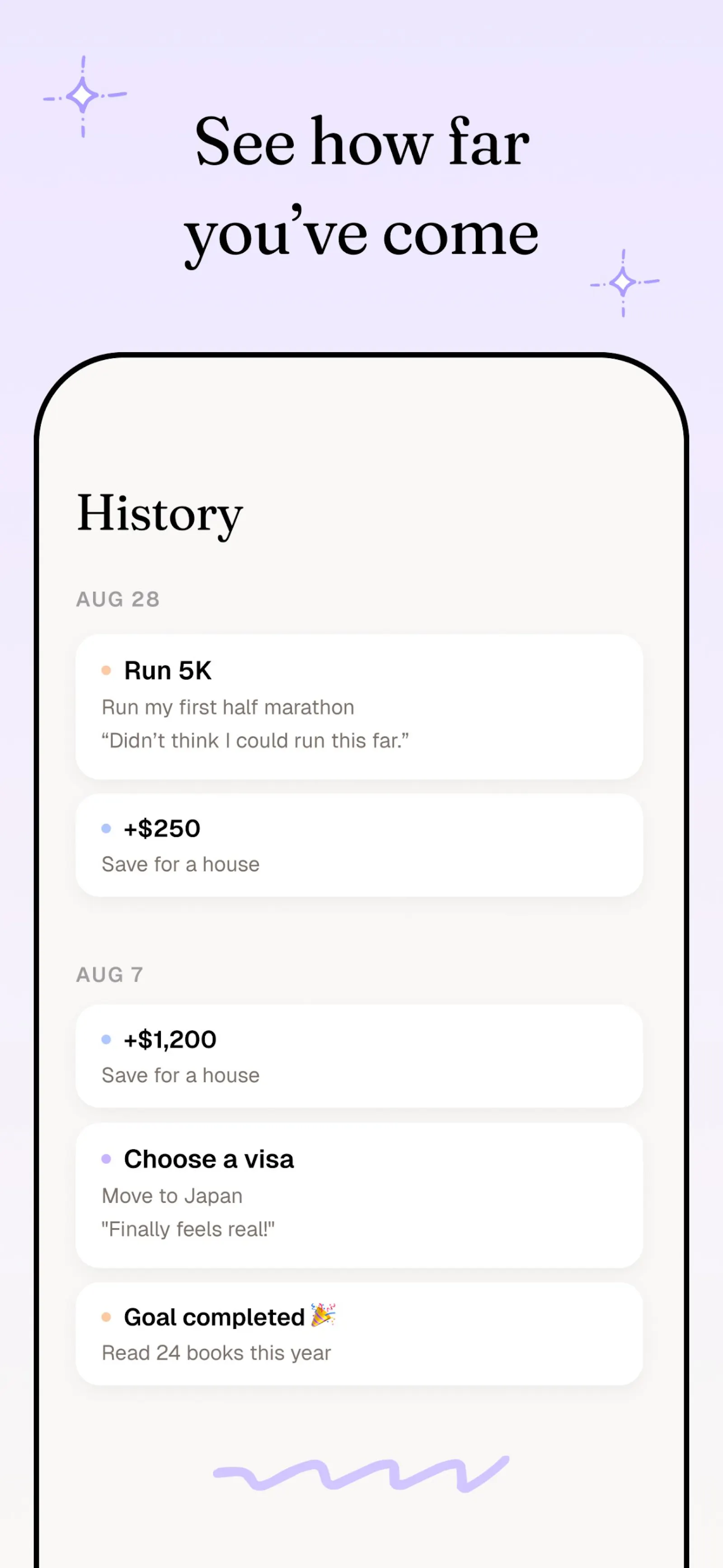 10Goals: Goal Tracker screenshot 6