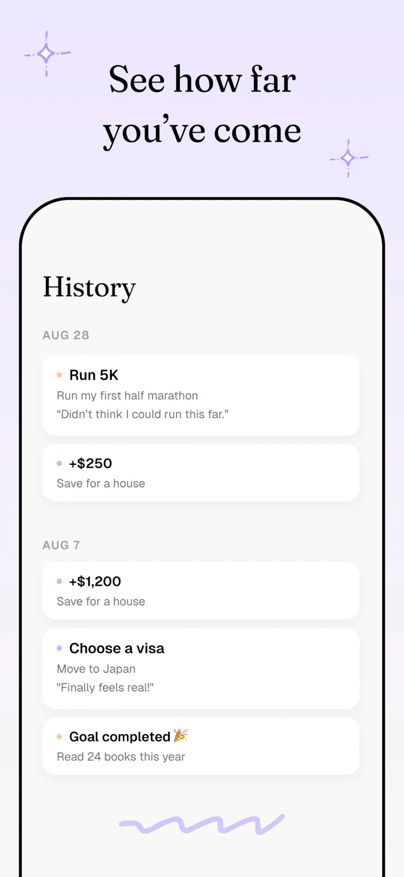 10Goals: Goal Tracker screenshot 6