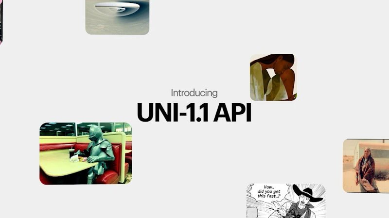 Luma Uni 1.1 API  screenshot 1 (video preview)