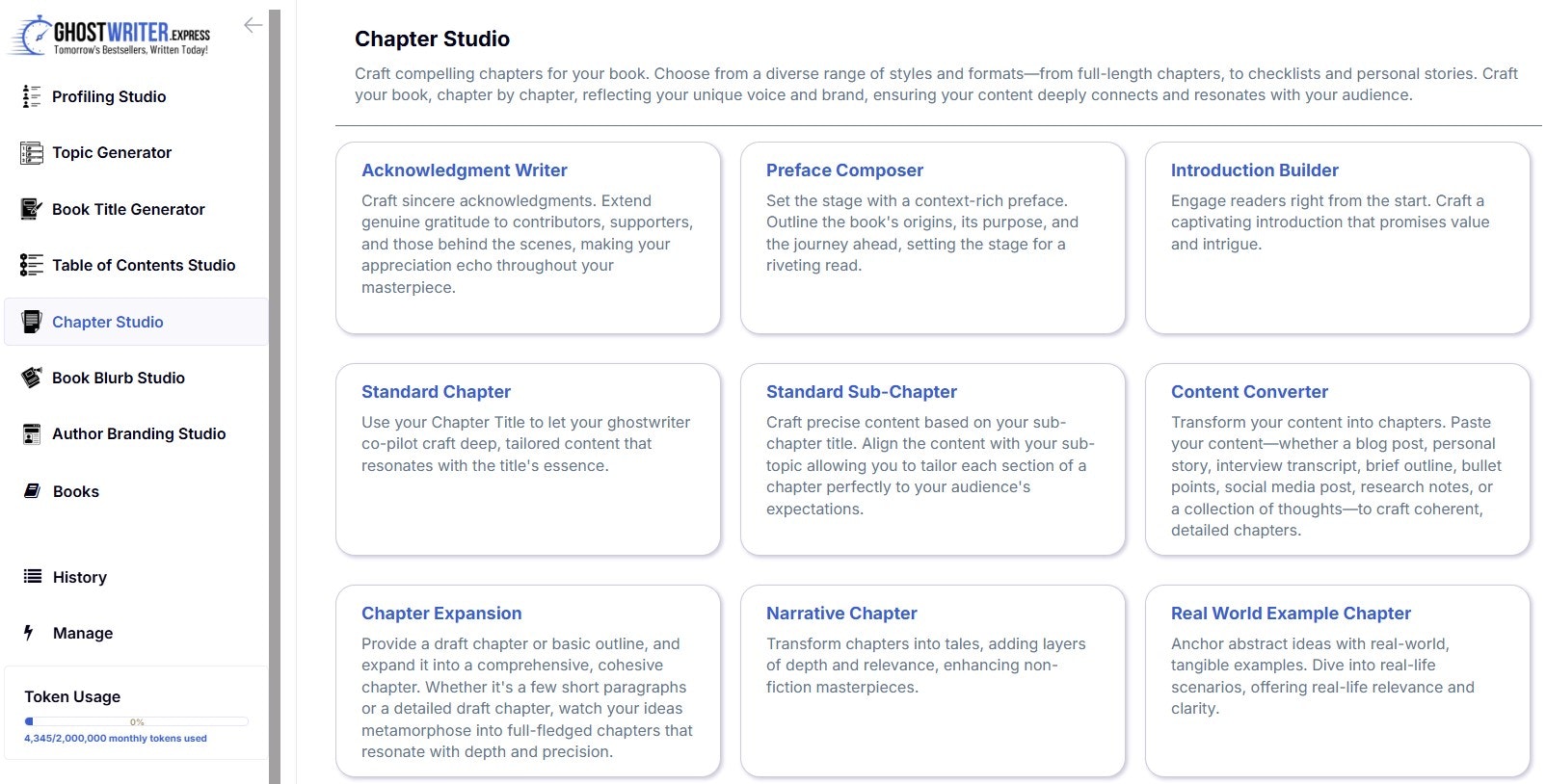 Ghostwriter Express gallery image