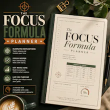 The Focus Formula Planner gallery image