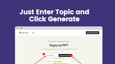 Topic To Presentation by MagicSlides gallery image