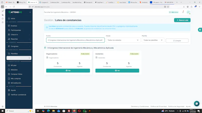 Attendae screenshot 9