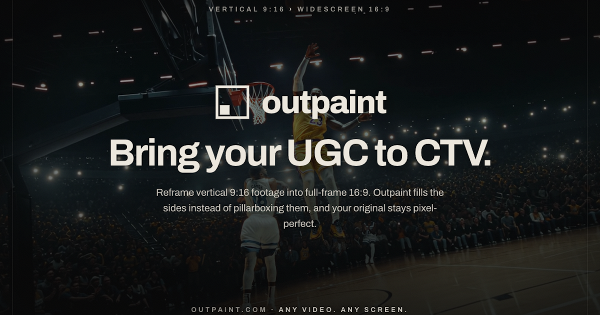 Outpaint - Ad Reframe