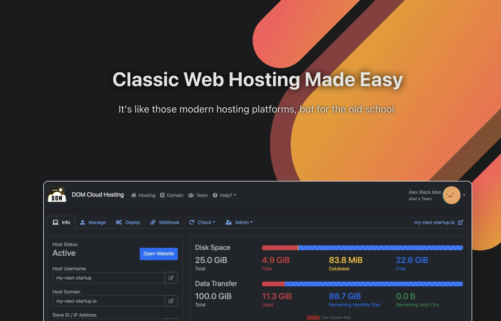 Media Dom Cloud Hosting 2
