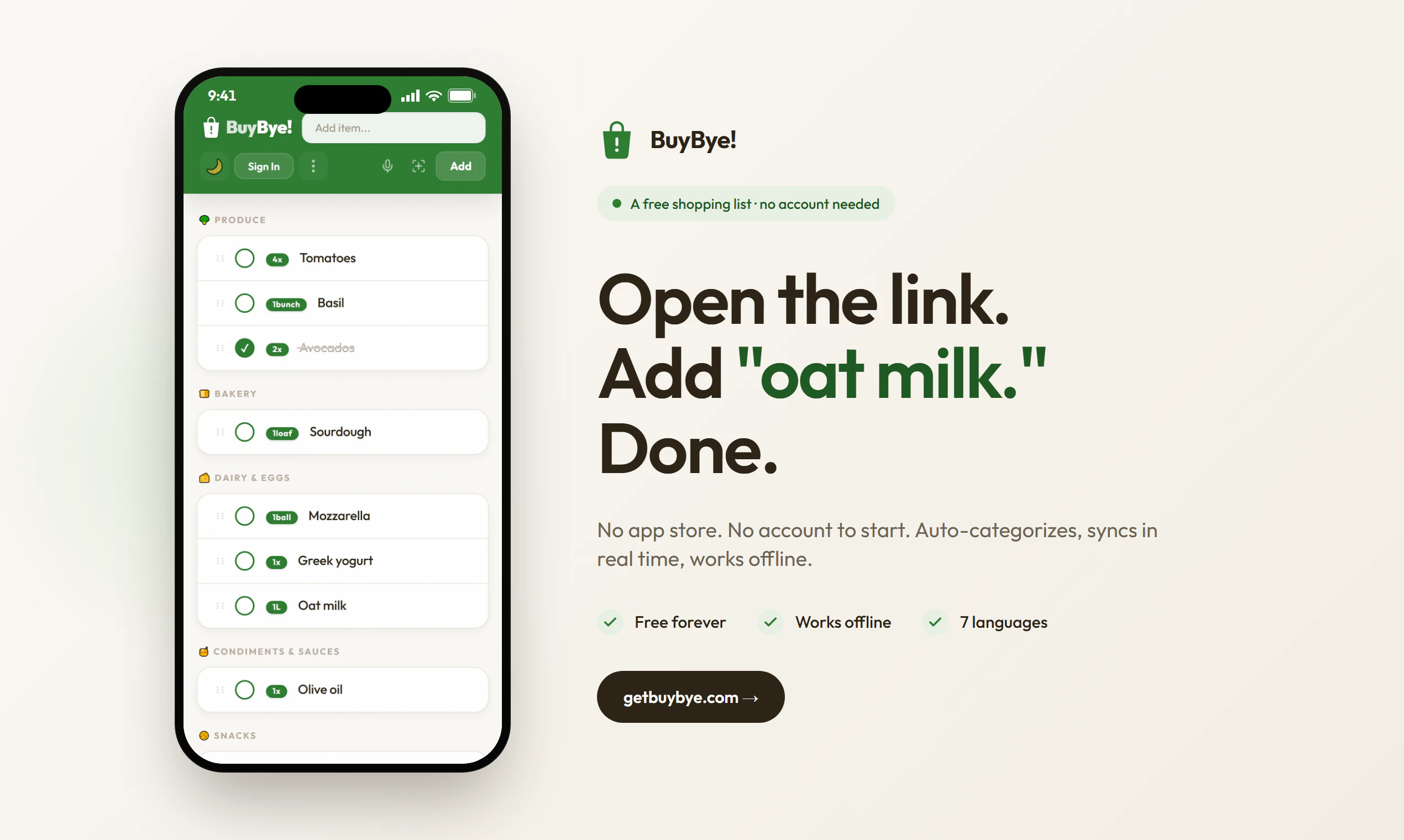 BuyBye! screenshot 5