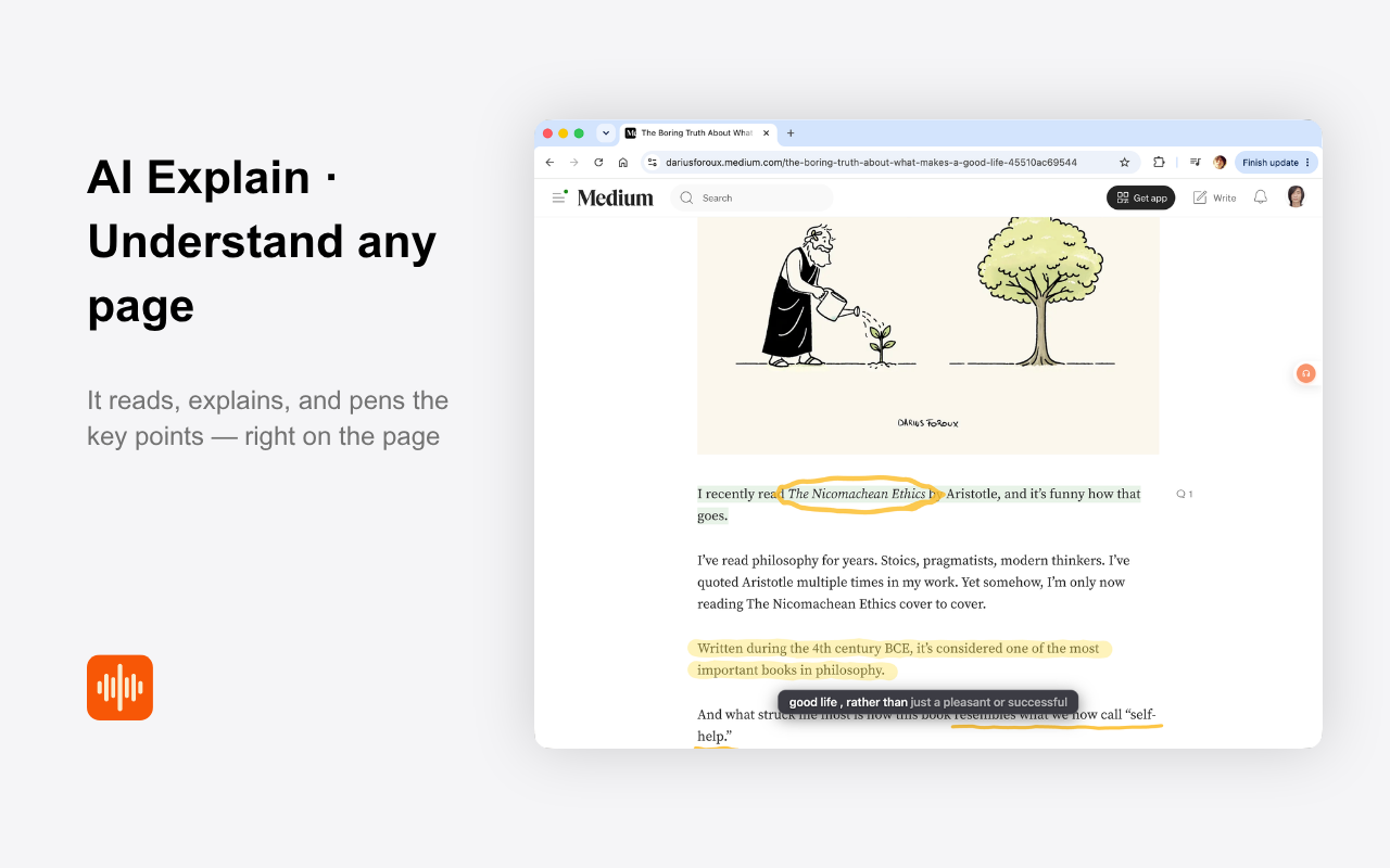 CastReader — AI Explain gallery image
