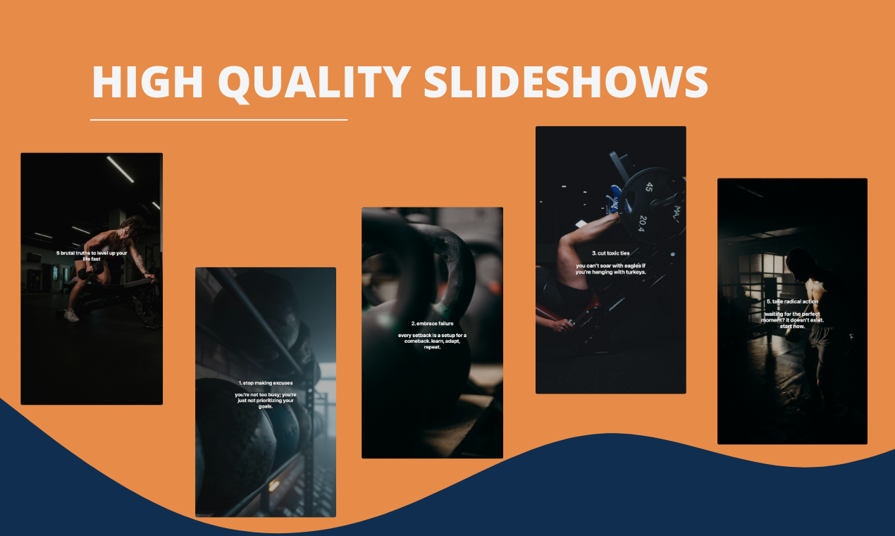 Media Slideshowgen - Cách dễ nhất và nhanh nhất để tạo trình chiếu Tiktok/IG 5