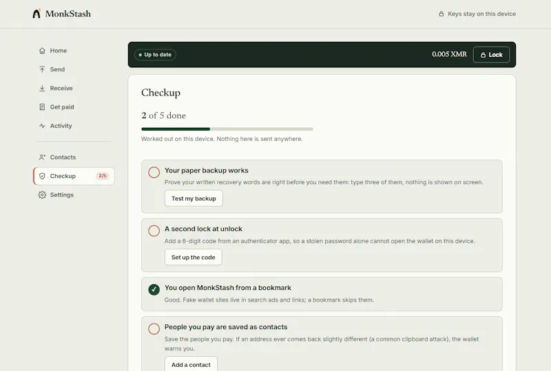 MonkStash screenshot 5