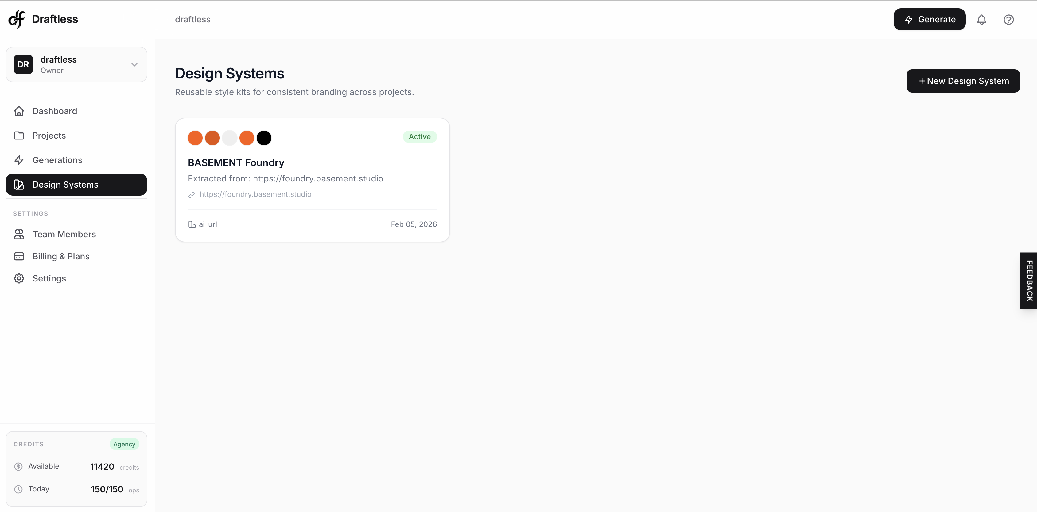 draftless - Screenshot 5 showing product features and functionality