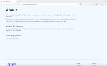 Interview Experience gallery image