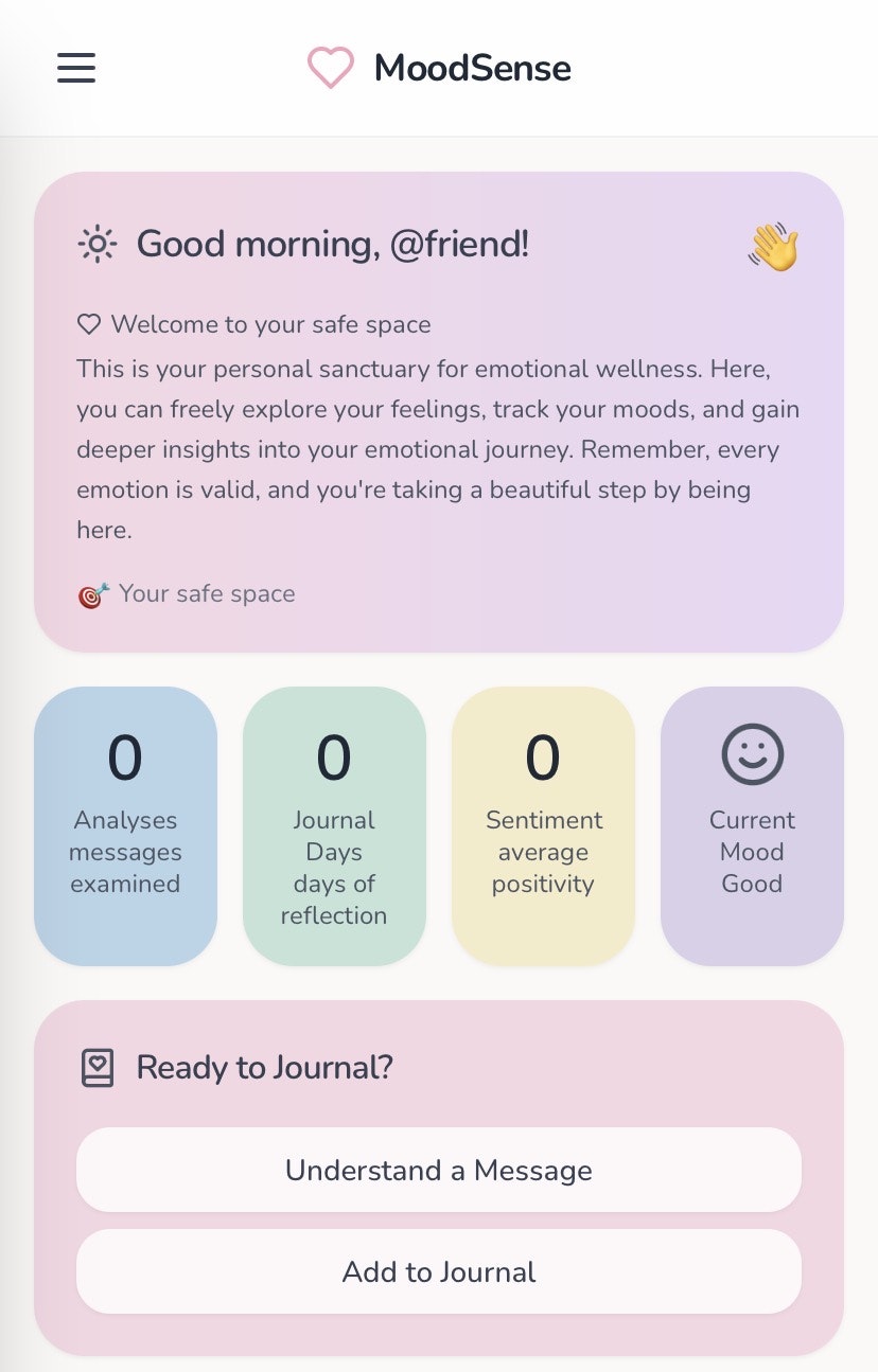 MoodSense - Screenshot 2 preview