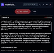 InterviewHUD gallery image