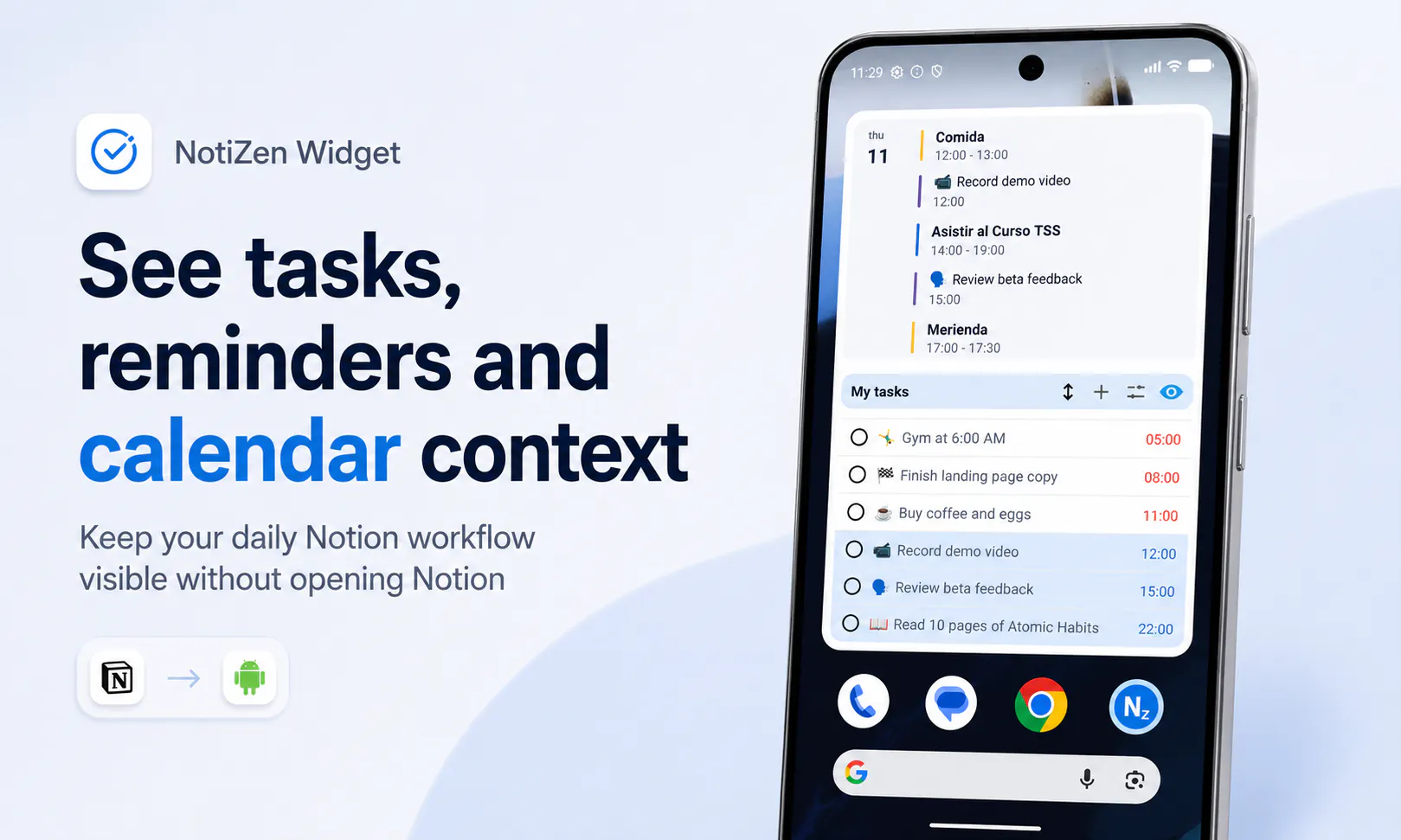 NotiZen Widget gallery image