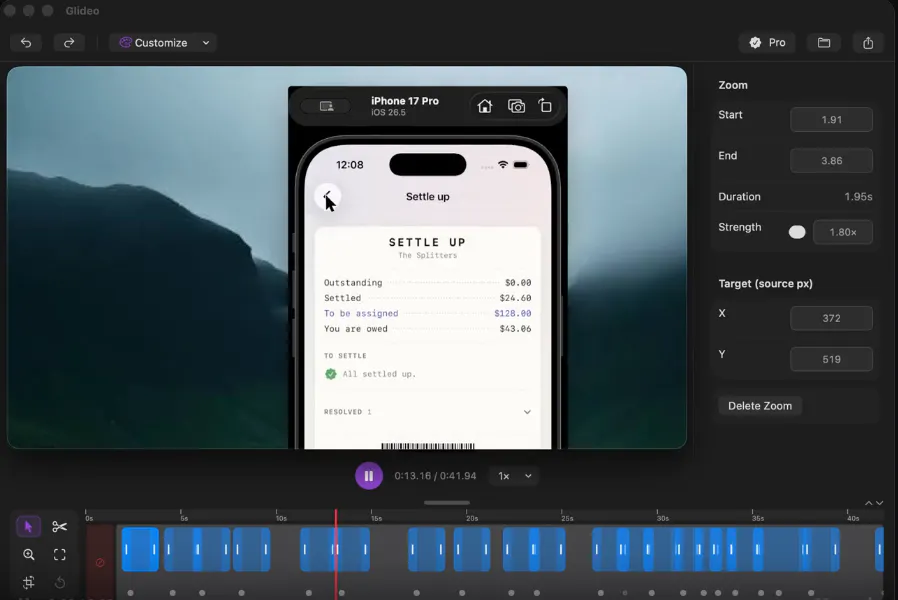 startuptile Glideo-Screen recordings that edit themselves