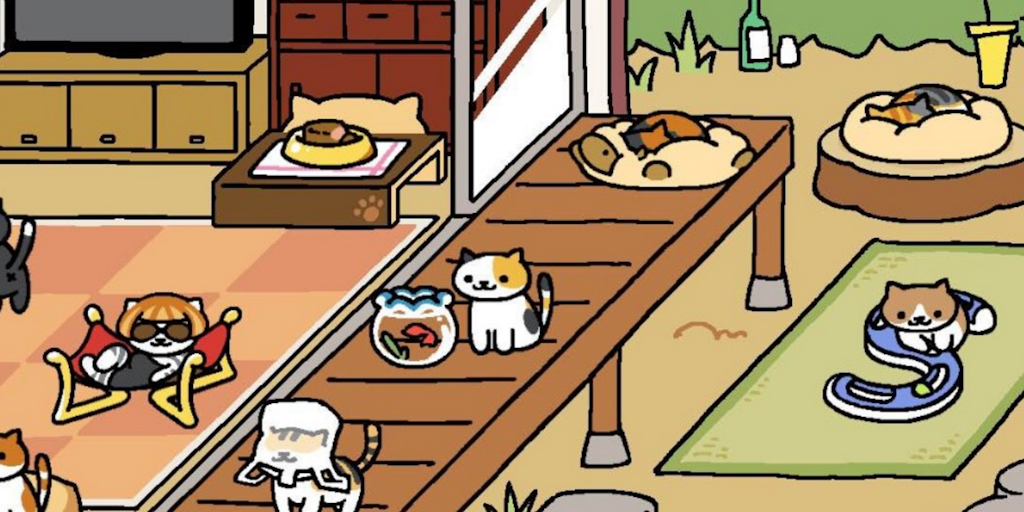 The New York Times on X: He's obsessed with Neko Atsume: Kitty  Collector, a cellphone game about collecting cats    / X