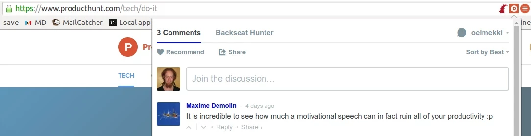 Backseat Hunter Image