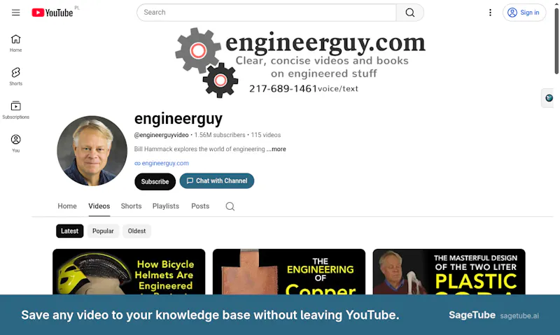 SageTube screenshot 5